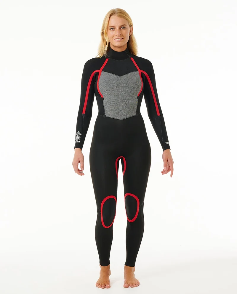 Womens Omega 3/2 Back Zip Wetsuit