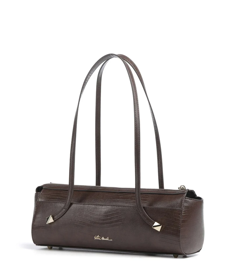 Steve Madden BINDUS Sac porté épaule chocolate/gold