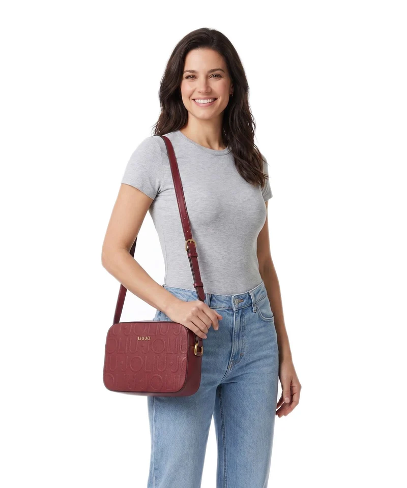 Liu Jo Manhattan M Sac bandoulière deep bordeaux