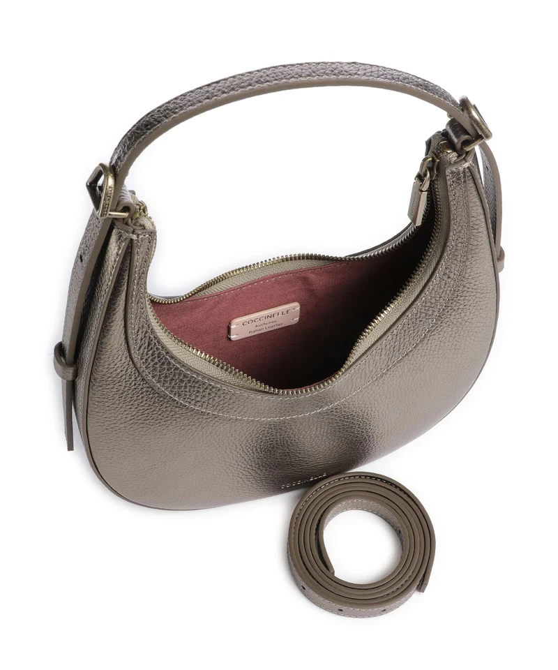 Coccinelle Whisper Sac porté épaule antique brass