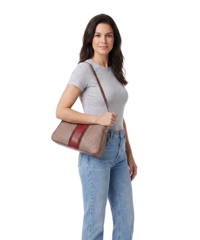 Liu Jo Ematite S Sac porté épaule mocha