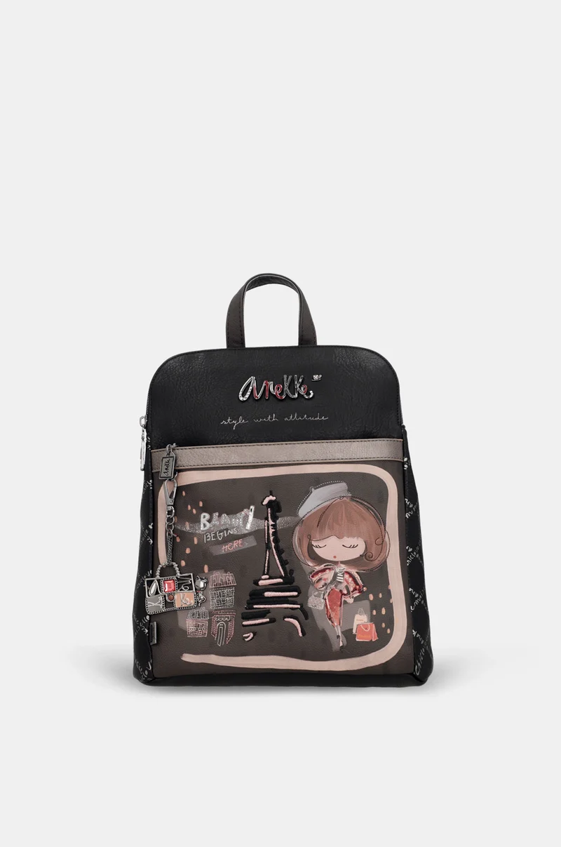 Sac à dos 3 compartiments Mademoiselle