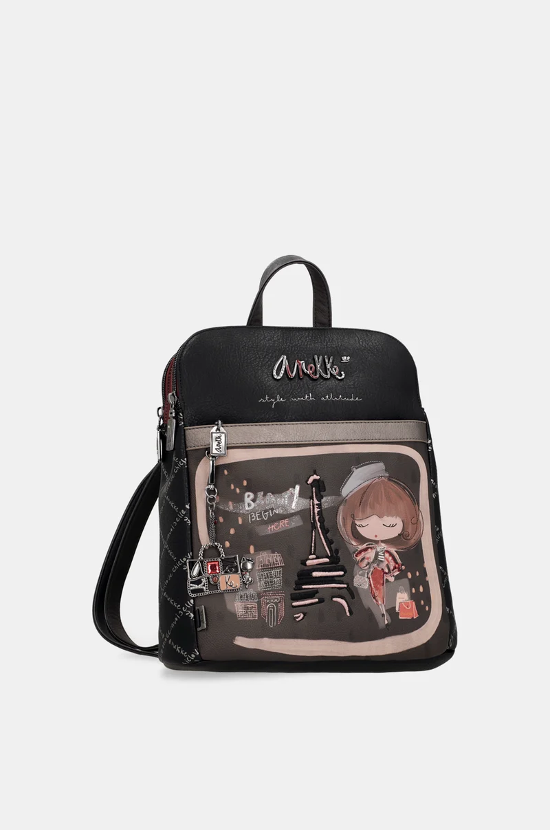 Sac à dos 3 compartiments Mademoiselle