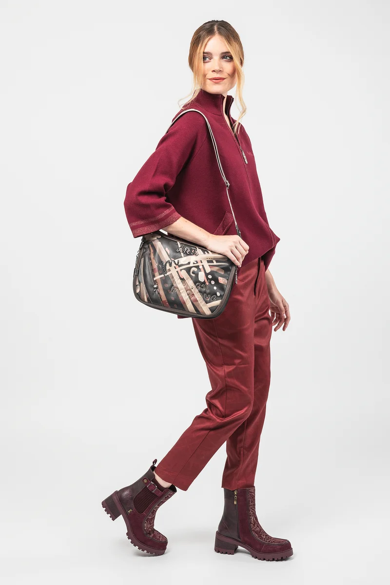Sac bandoulière grand Parisian