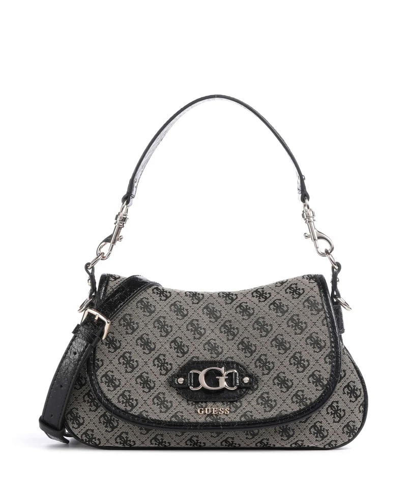 Guess Samantha Sac porté épaule black logo