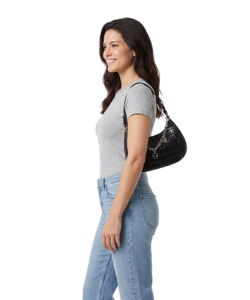 Lauren Ralph Lauren Marcy Small Sac porté épaule black