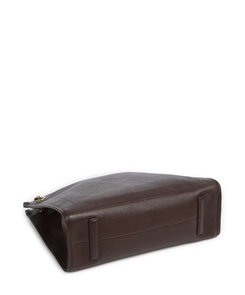 Lauren Ralph Lauren Bradley Large Cabas chestnut brown