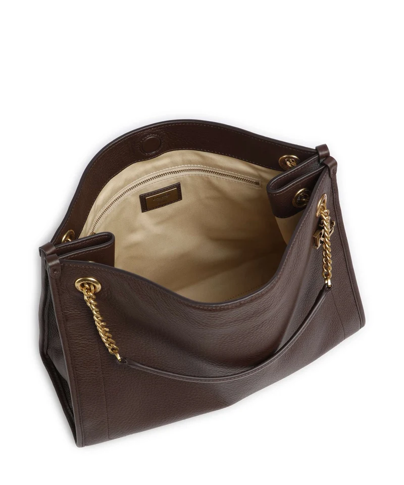 Lauren Ralph Lauren Bradley Large Cabas chestnut brown
