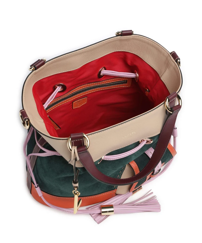 Lancel Premier Flirt M Sac seau multicolour amazon