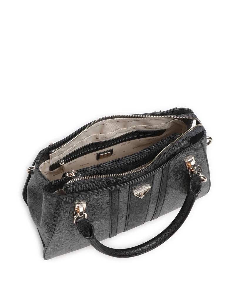 Guess Noelle II Luxury Sac à main coal logo
