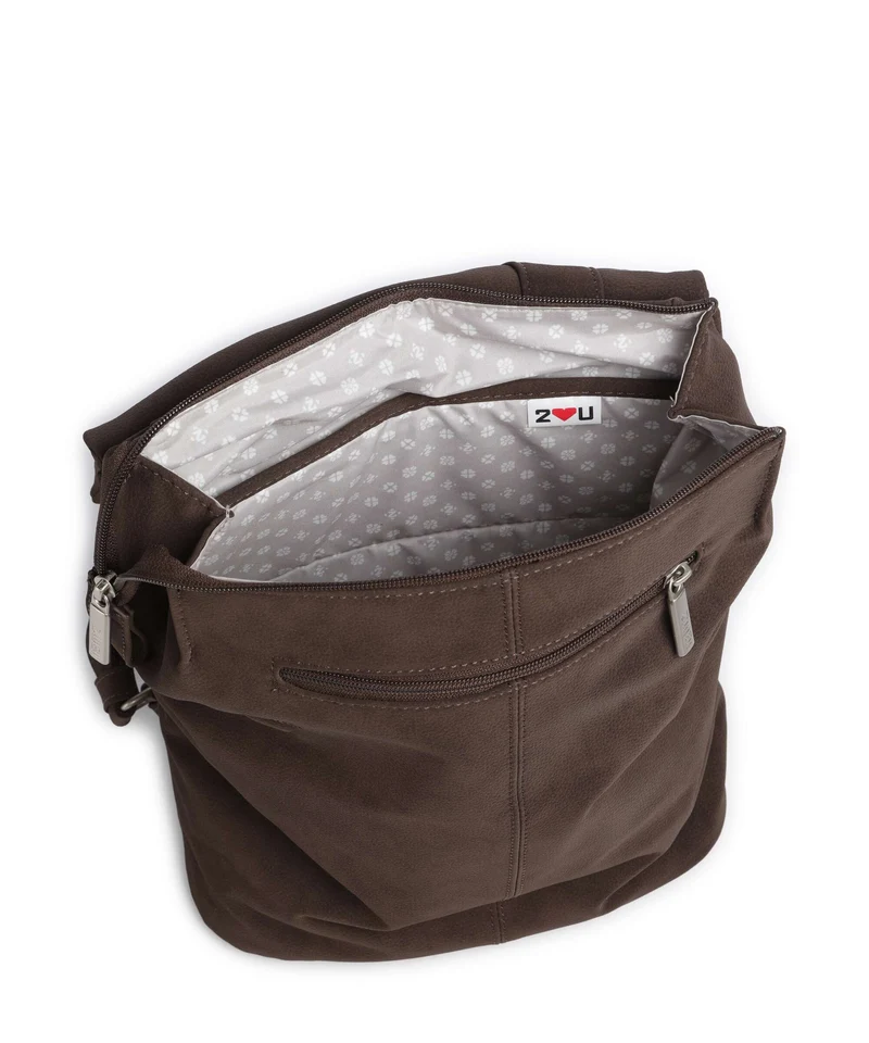 Zwei Mademoiselle.M MR8 Sac à dos nubuk/espresso