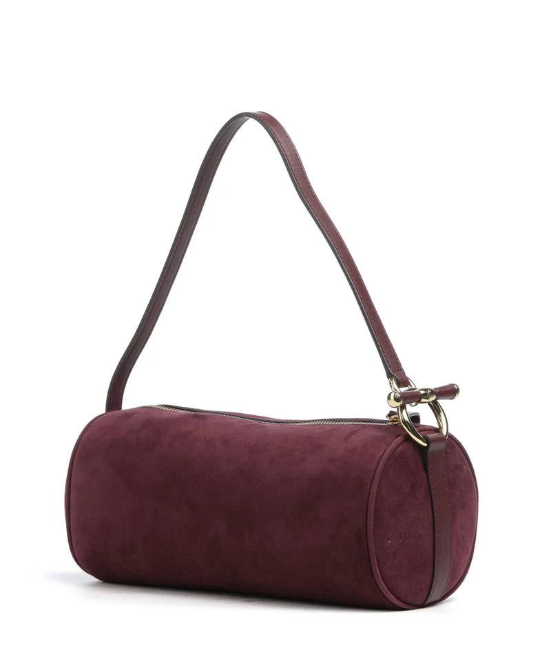 Lauren Ralph Lauren Blaike Small Sac porté épaule dark garnet