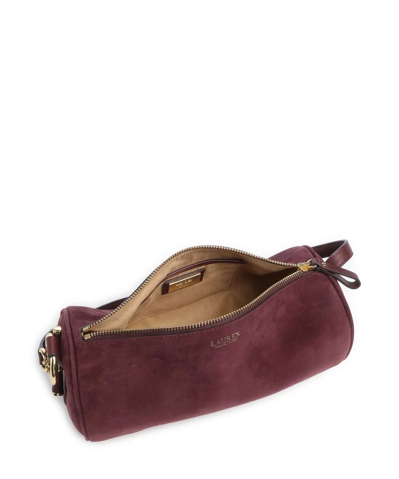 Lauren Ralph Lauren Blaike Small Sac porté épaule dark garnet