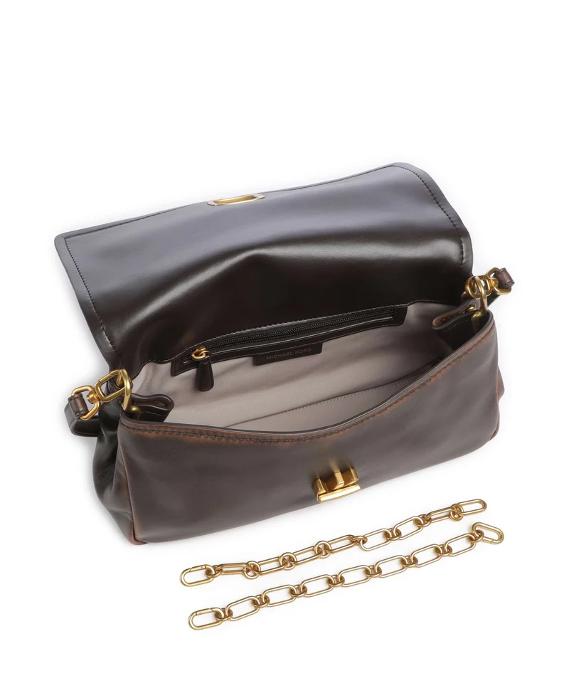 Michael Kors Bryant Large Sac porté épaule chocolate