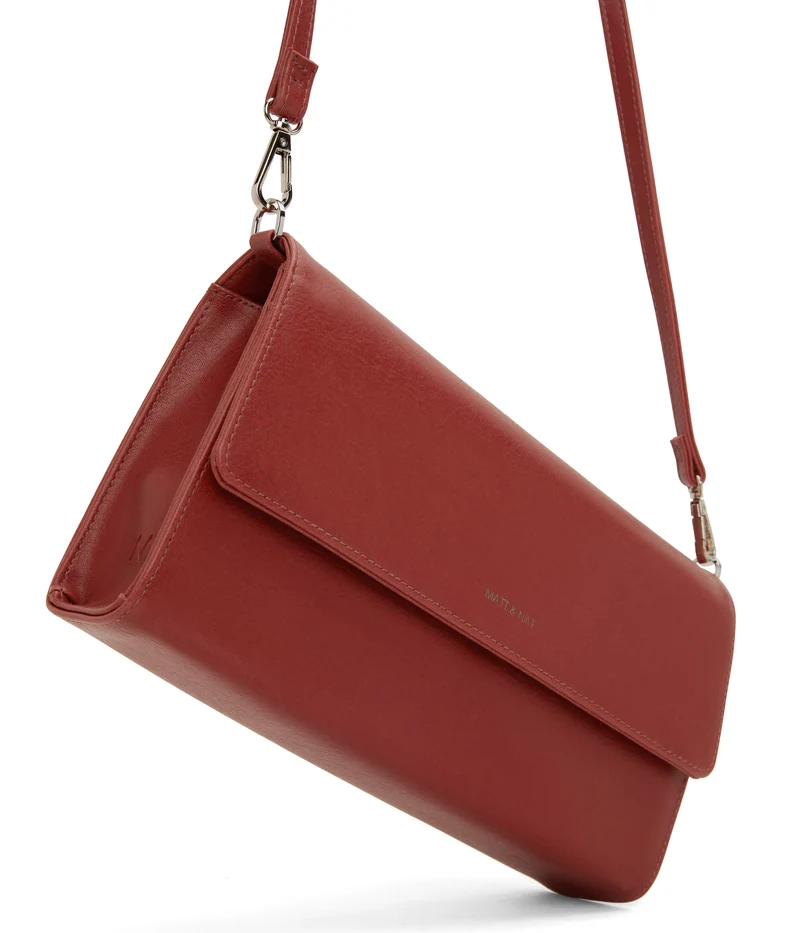 DREWLG Grand sac à bandoulière végétalien - Vintage