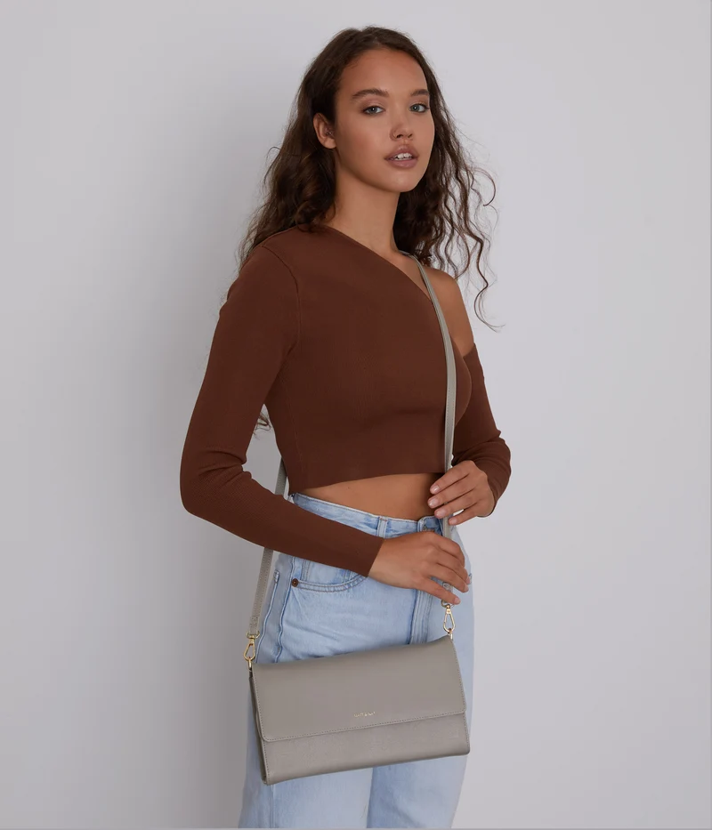 DREWLG Grand sac à bandoulière végétalien - Vintage