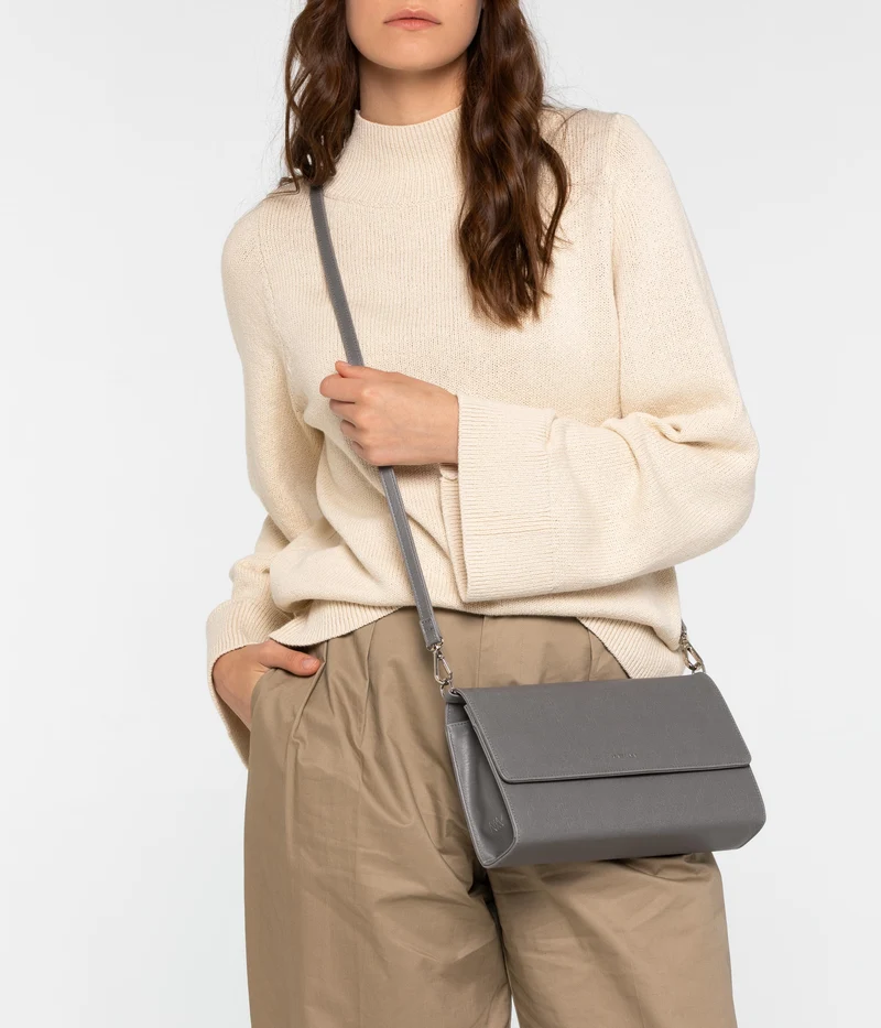 DREWLG Grand sac à bandoulière végétalien - Vintage