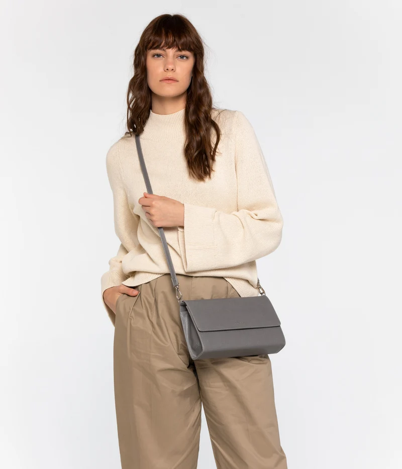 DREWLG Grand sac à bandoulière végétalien - Vintage