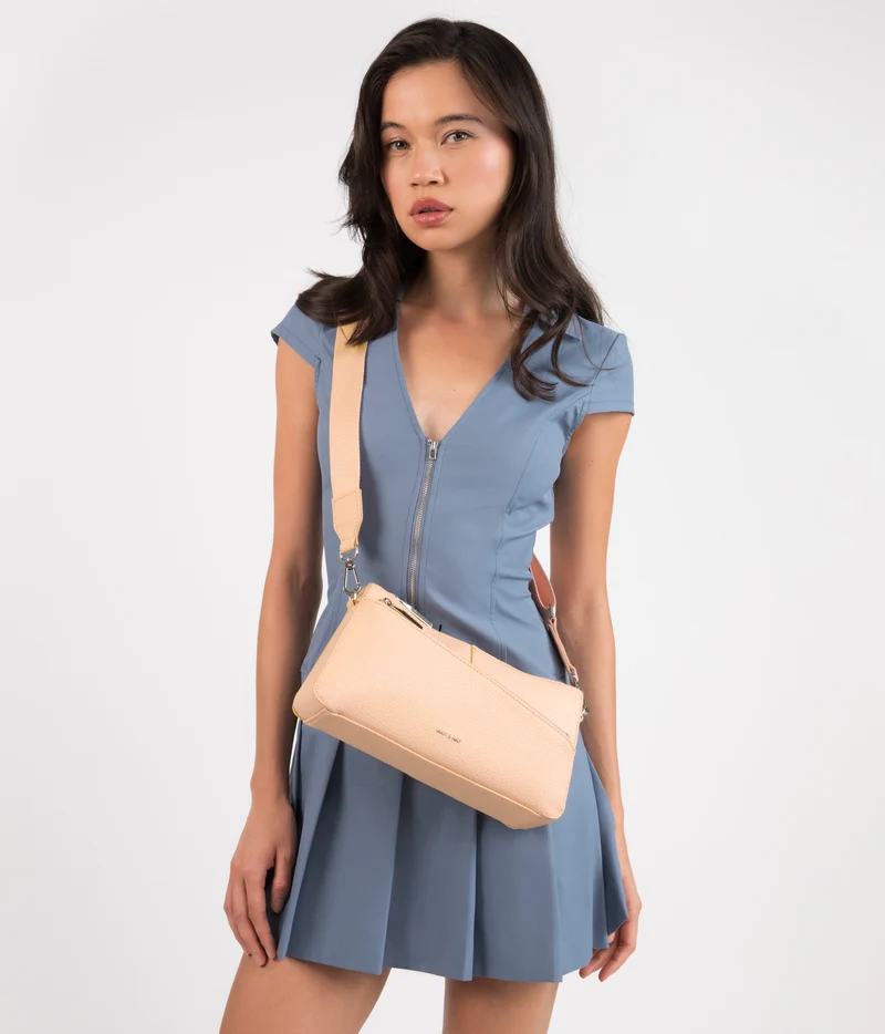 JANICE Sac à bandoulière végétalien - Pureté