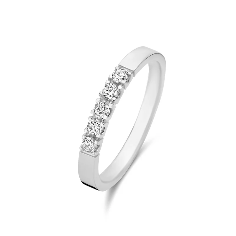 Isabel Bernard De la Paix Femmes Bague Or blanc IBD330019-48