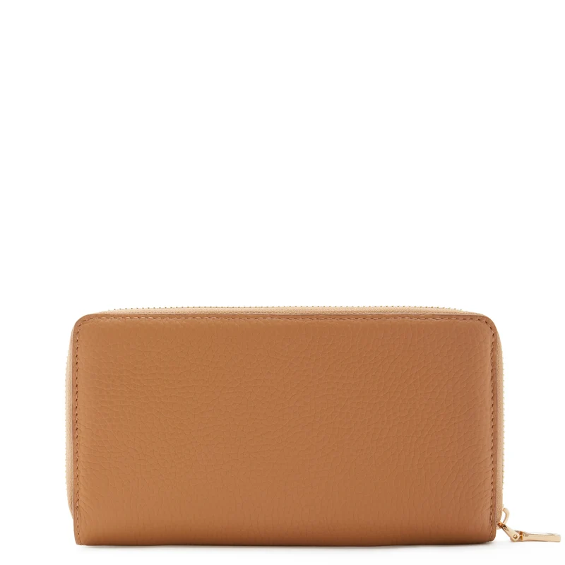 Isabel Bernard Honoré Femmes Portefeuille Zippé Marron IB23023