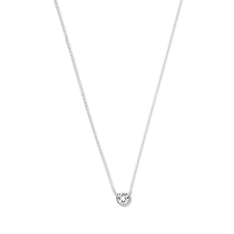Violet Hamden Venus Collier en Argent 925 Sterling avec Pierre de Naissance VH340009-AUG
