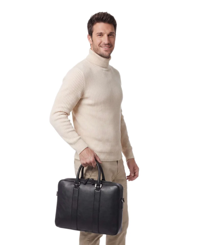 Lancel Edgard Porte-document black