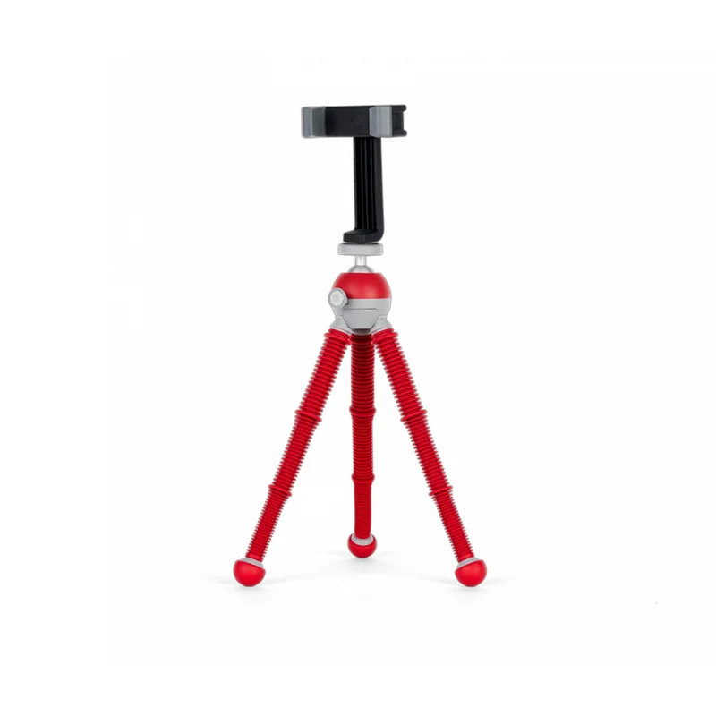 Trépied PodZilla Moyen avec GripTight 360 (Rouge)