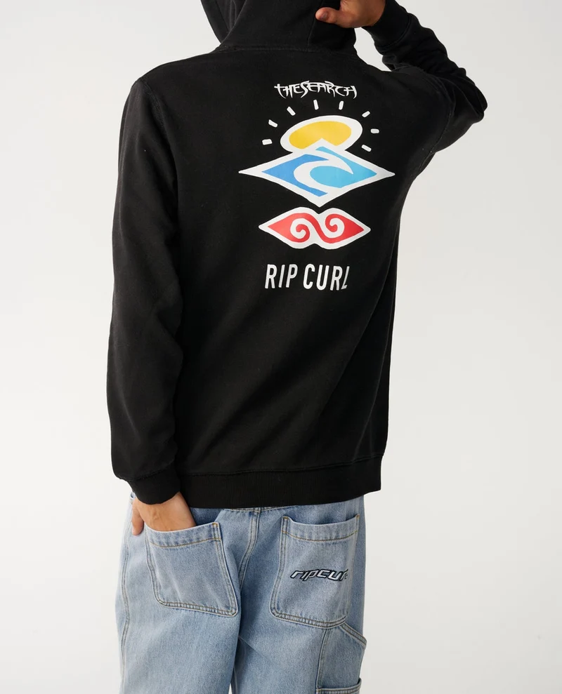 Search Icon Hood Fleece