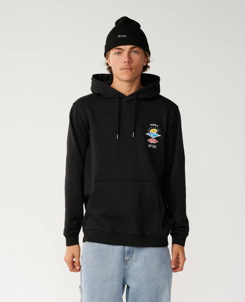 Search Icon Hood Fleece