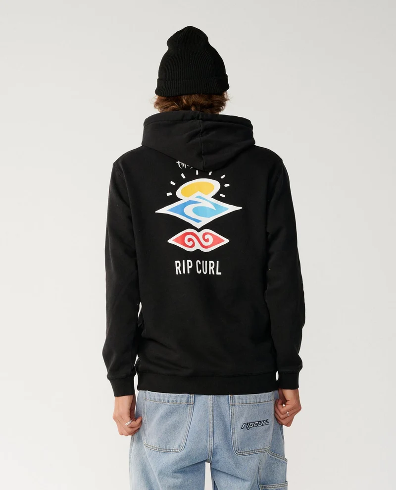 Search Icon Hood Fleece