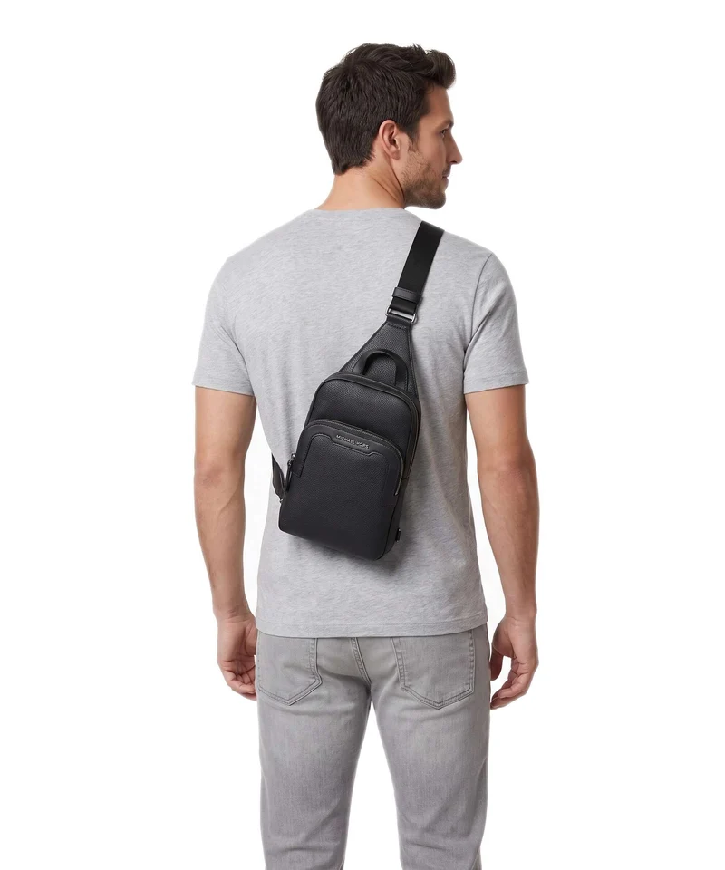 Michael Kors Hudson Medium Sac sling black