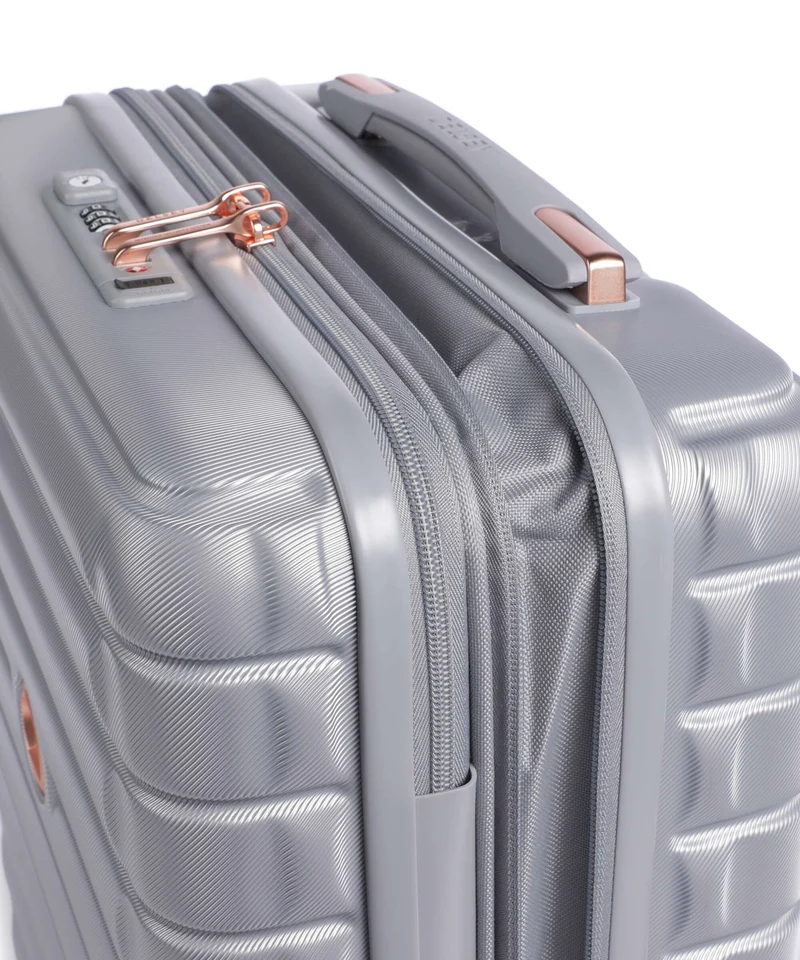 Delsey Paris Shadow 5.0 Valise 4 roues platinum