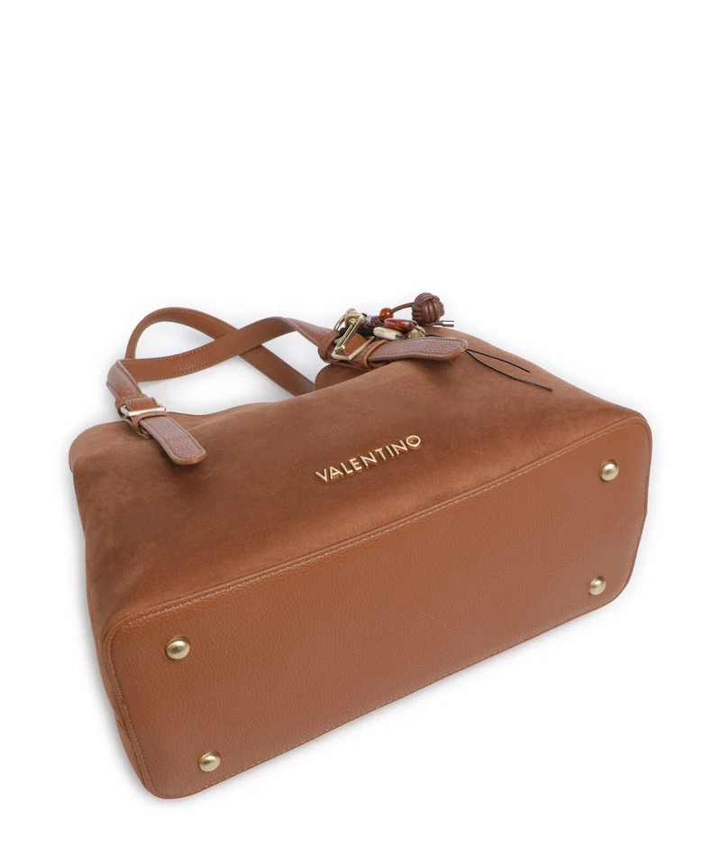 Valentino Bags Winnie Winter Cabas cuoio