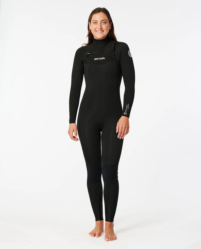 Women Dawn Patrol Perf 3/2 Chest Zip Wetsuit