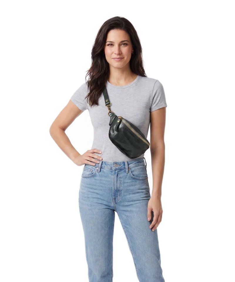 Campomaggi Sac banane green bottle