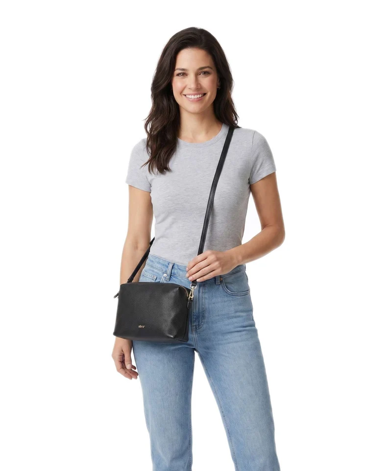 Abro Agave Kaia Sac bandoulière black/gold