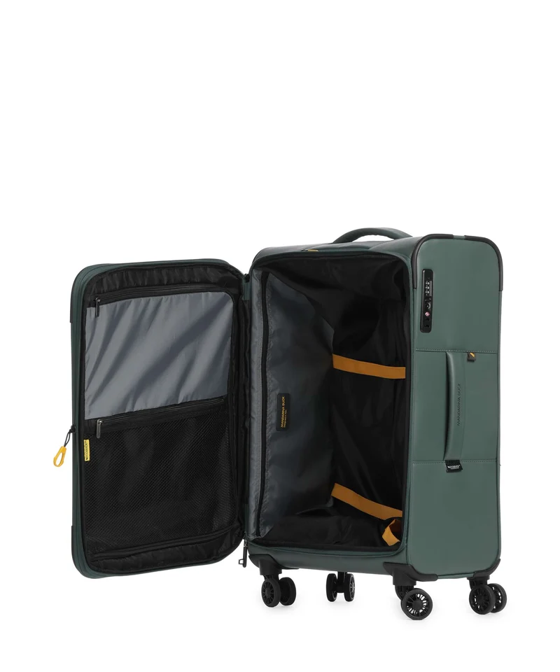Mandarina Duck Coated Valise 4 roues deep green