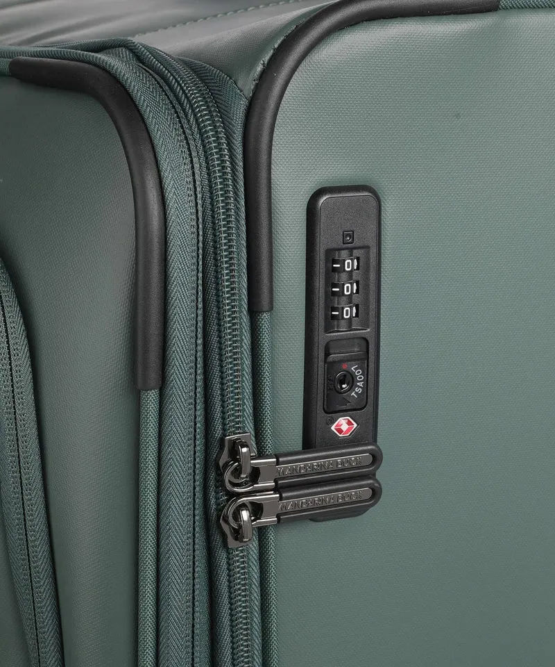 Mandarina Duck Coated Valise 4 roues deep green