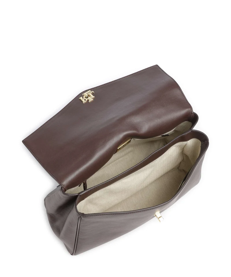 Lauren Ralph Lauren Farrah Medium Sac à main chestnut brown