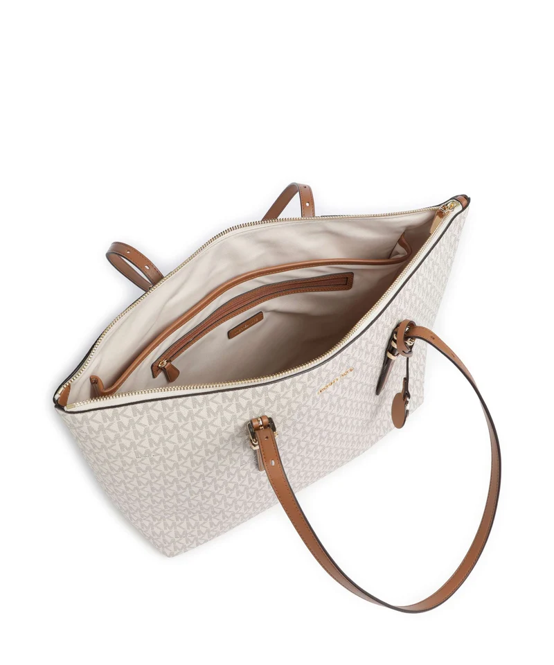 Michael Kors Quinn Large Cabas vanilla/acorn
