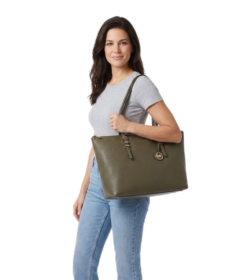 Michael Kors Quinn Large Cabas loden