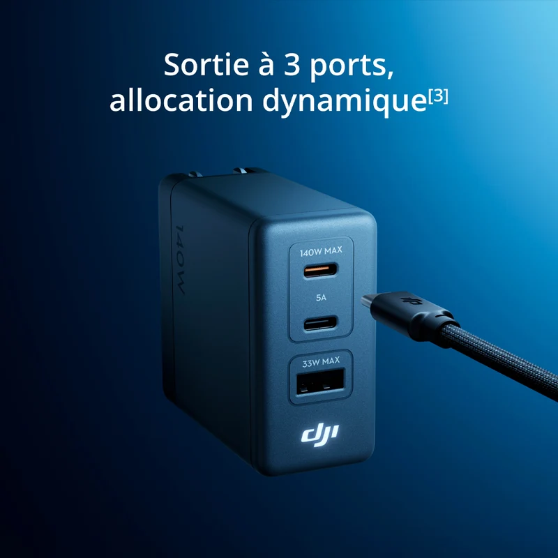 Chargeur 140W GaN