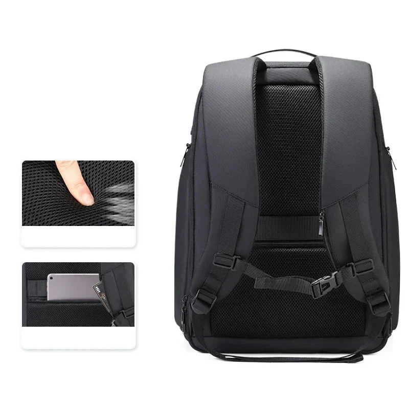 Sac à Dos Ordinateur 17 Pouces | Extensible Imperméable Voyage