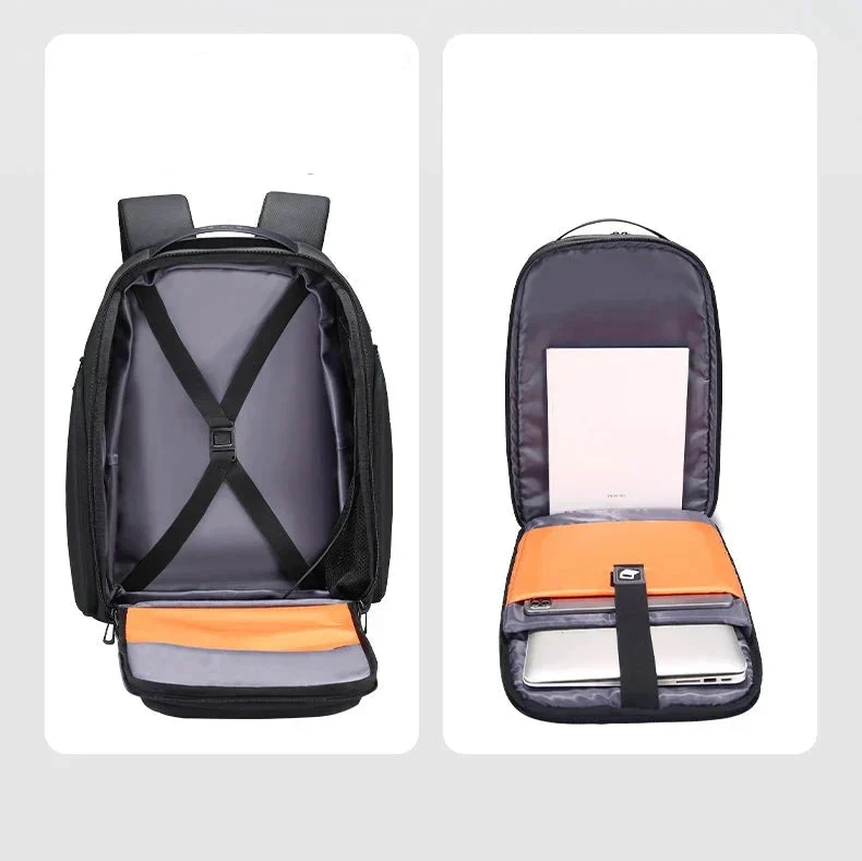Sac à Dos Ordinateur 17 Pouces | Extensible Imperméable Voyage