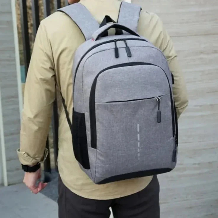 Sac à Dos Ordinateur 15.6 Pouces | Multi-Compartiments Urbain Oxford