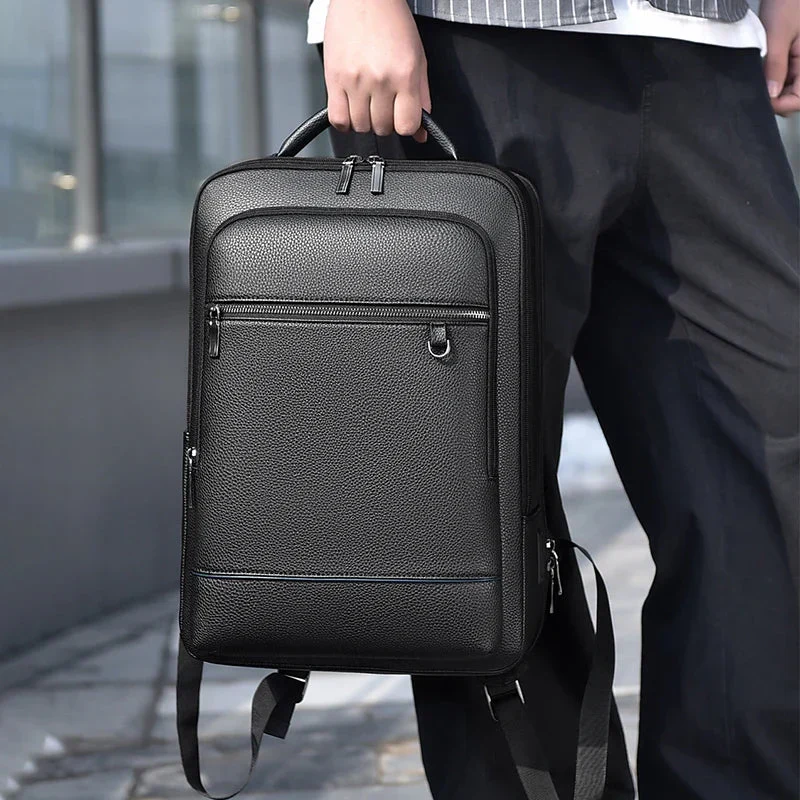 Sac à Dos Ordinateur 15.6 Pouces | Multi-Compartiments Pu Ergonomique