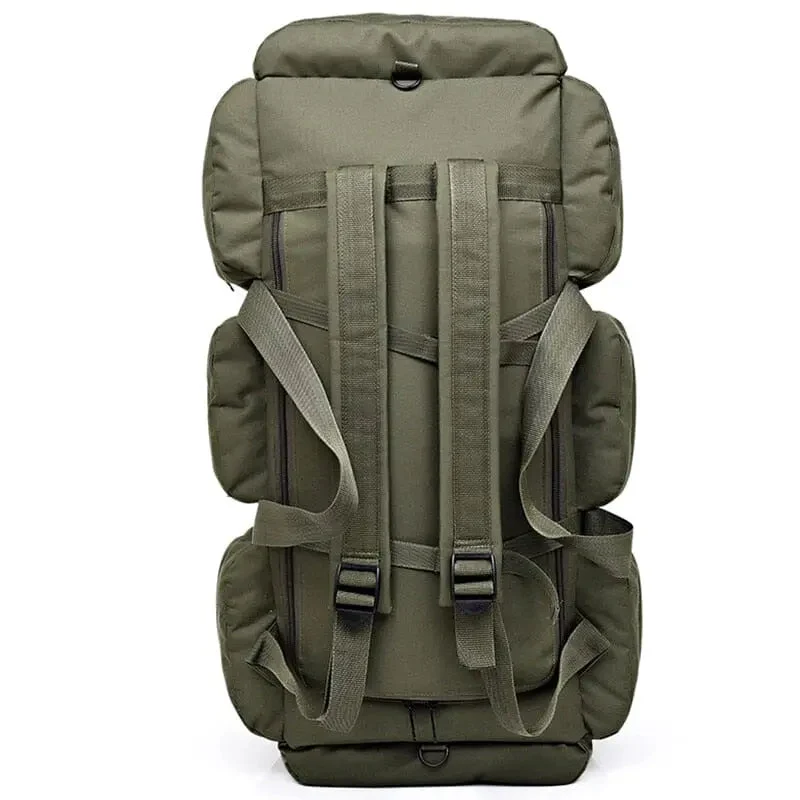 Sac à Dos Militaire 90l | Tissu Étanche Convertible