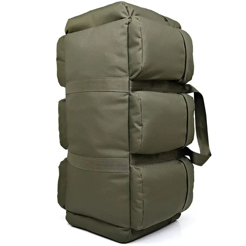 Sac à Dos Militaire 90l | Tissu Étanche Convertible