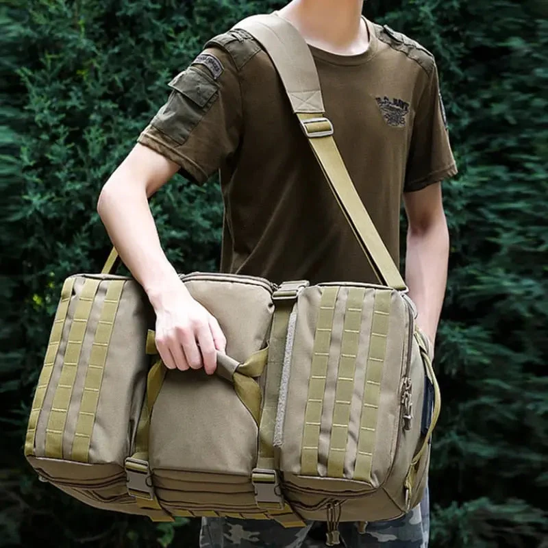 Sac à Dos Militaire 65l | Nylon Renforcé Convertible